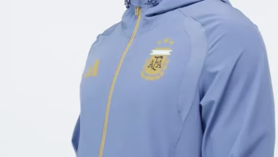 Adidas Erkek Argentina Tiro Travel Tam Fermuarlı Rüzgarlık 