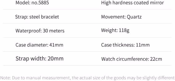 OLEVS Lüks Su Geçirmez Analog Paslanmaz Çelik Erkek Kol Saati Siyah KYSS-G5885G-QH