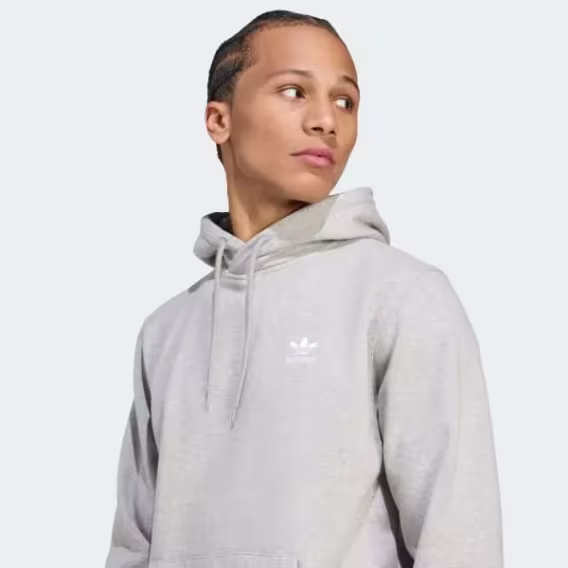 Adidas Erkek Trefoil Essentials Kapüşonlu Sweatshirt