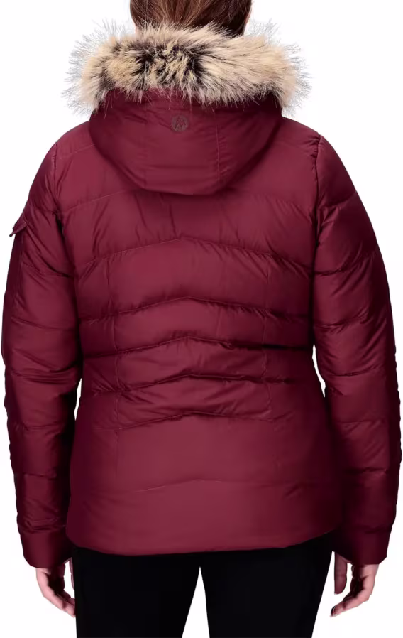 MARMOT Kadın Ithaca Çıkarılabilir Kürklü Fırfırlı Ceket