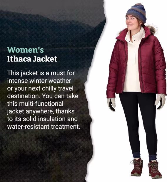 MARMOT Kadın Ithaca Fermuarlı Kapüşonlu Ceket