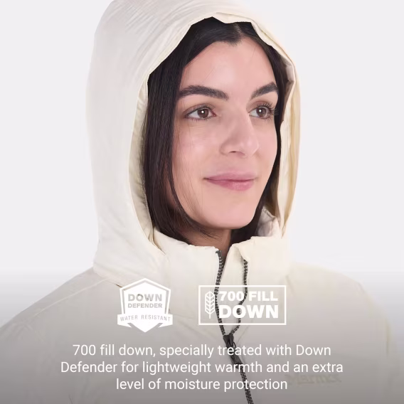 MARMOT Kadın Ithaca Çıkarılabilir Kürklü Fırfırlı Ceket