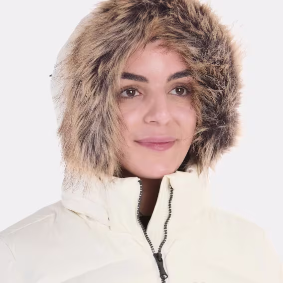 MARMOT Kadın Ithaca Çıkarılabilir Kürklü Fırfırlı Ceket