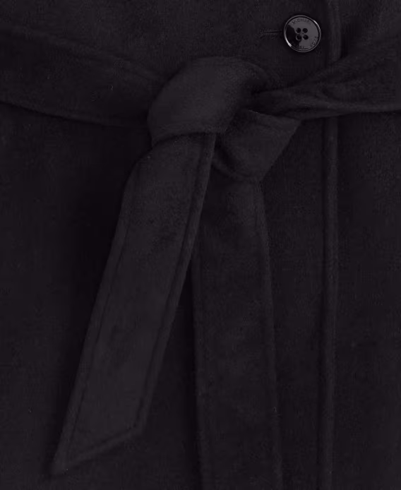 Michael Kors Kadın Çift Sıralı Kemerli Sarma Kaban