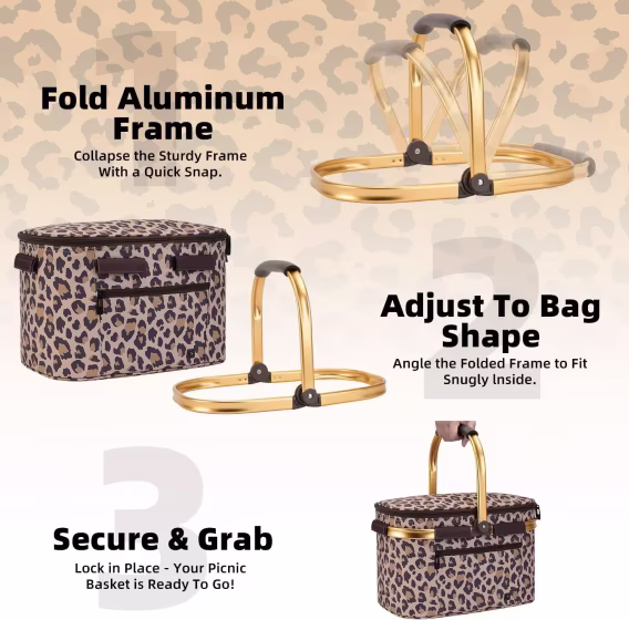 ALLCAMP Yalıtımlı Piknik Sepeti