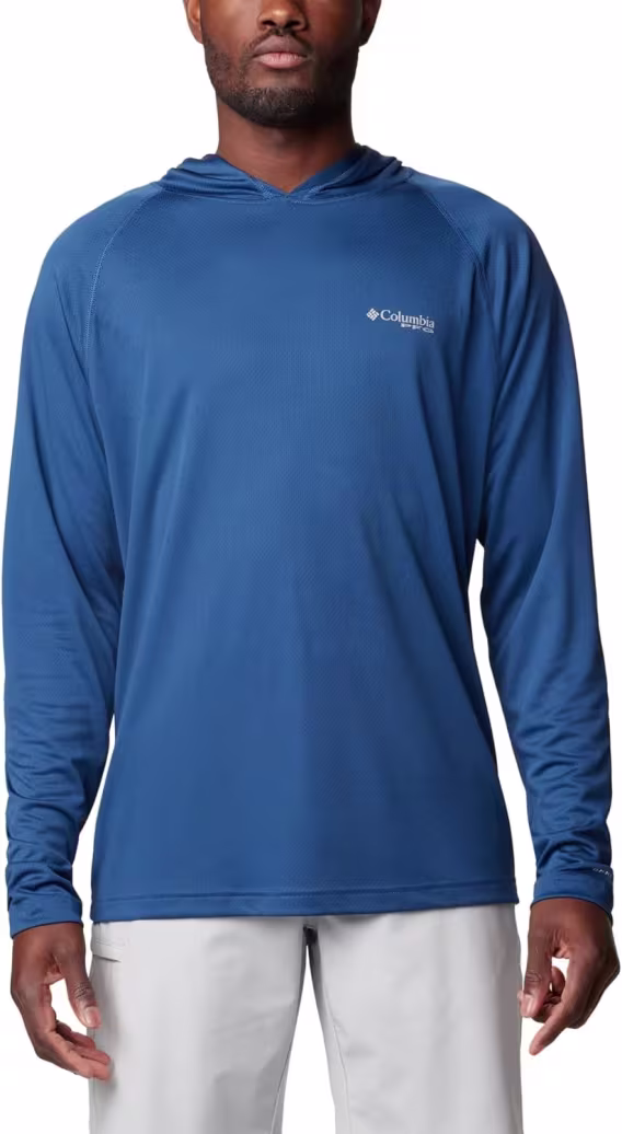 Columbia Erkek Pine Peak Waffle Kapüşonlu Üst