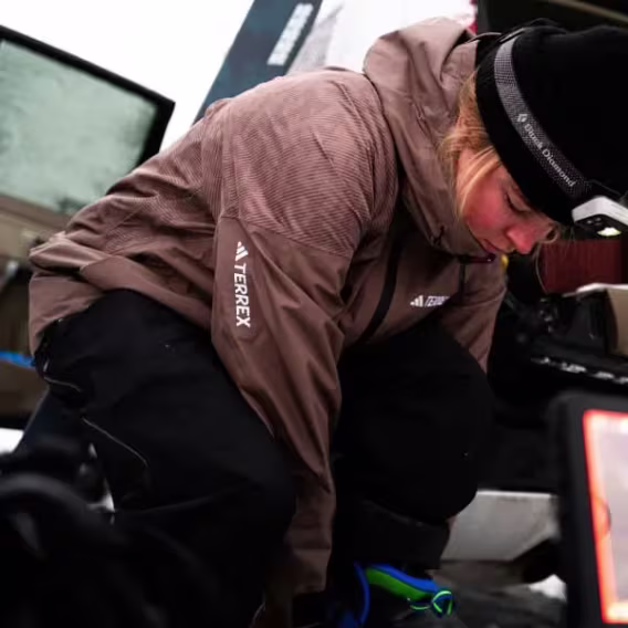 Adidas Kadın Terrex Xperior Hybrid PRIMEKNIT CLIMAPROOF+ Mont