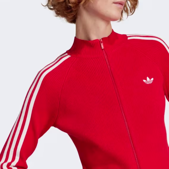 Adidas Kadın Adicolor 3Stripes Slim Knit Eşofman Üstü 