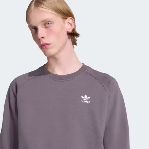 Adidas Erkek Trefoil Essentials Crew Sweatshirt 