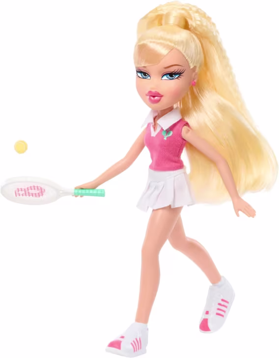 Bratz Play Sportz Cloe Aksesuarlı Moda Bebeği, Tenis