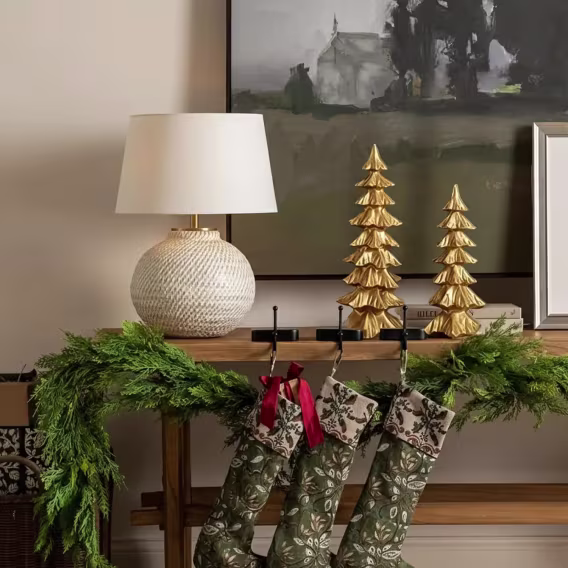 DN DECONATION Altın Noel Ağacı Figürleri Gold