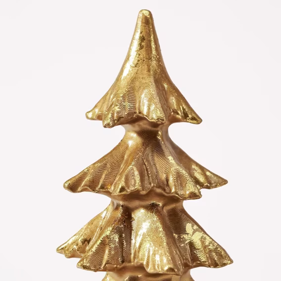 DN DECONATION Altın Noel Ağacı Figürleri Gold