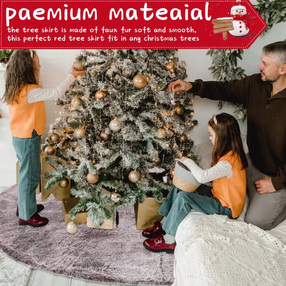 Jenaai 80 İnç Large Noel Ağacı Eteği