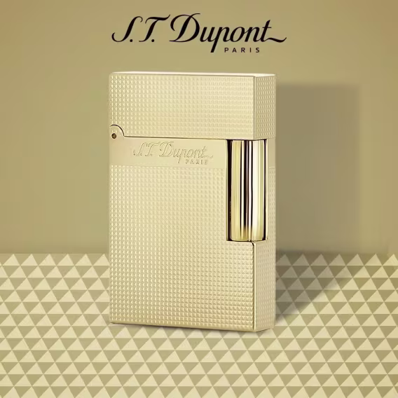 S.T. Dupont Ligne 2 Küçük Çakmak Mikro Elmas Gold, DC18692