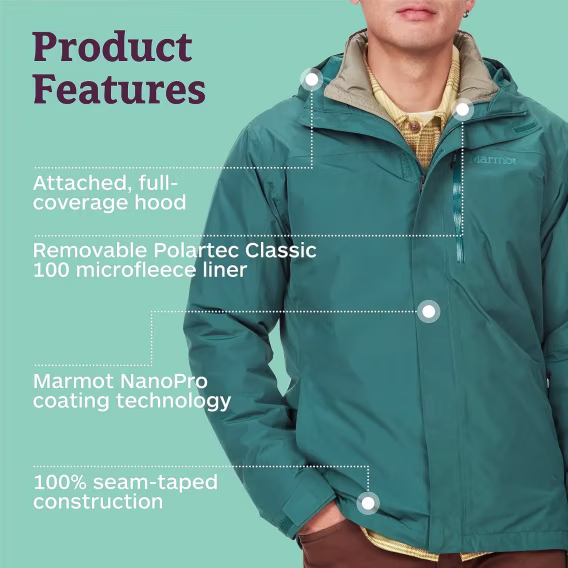 MARMOT Erkek Ramble Component Ceket