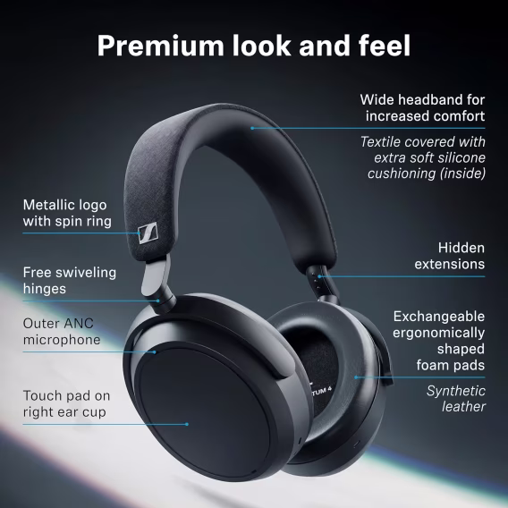 Sennheiser Momentum 4 Kablosuz Kulaklık