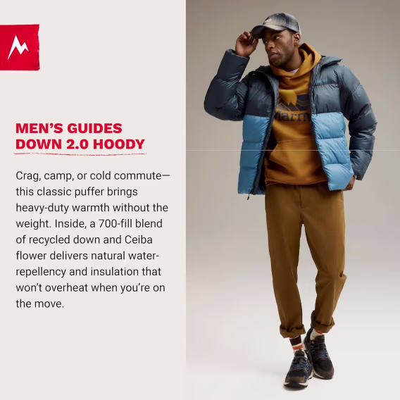 MARMOT Erkek Guides Hoody Ceket Kaban Siyah Large