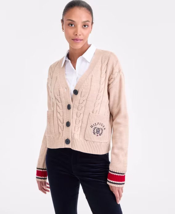 tommy-hilfiger-kadin-kablo-orgulu-varsity-hirka-v-1048337