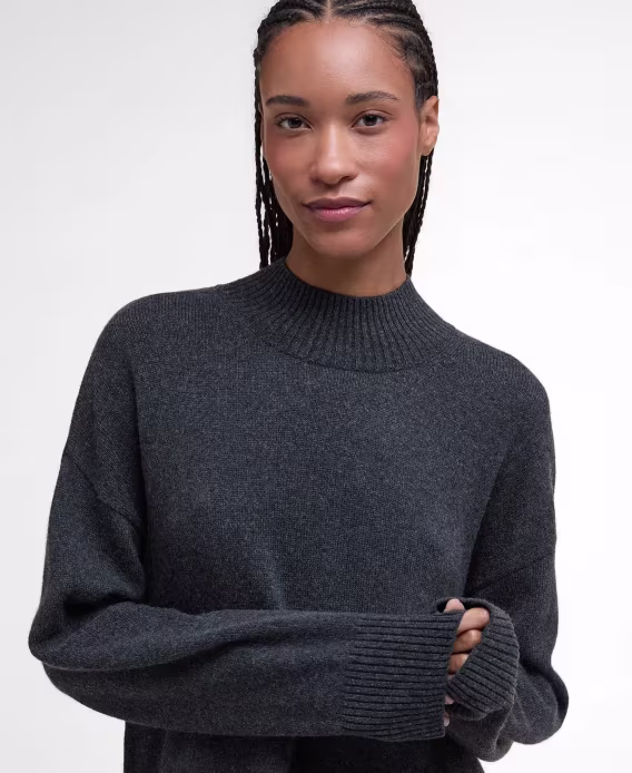 Barbour Kadın Huni Yaka Mini Elbise