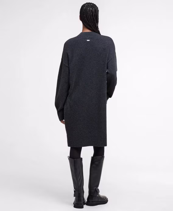 Barbour Kadın Huni Yaka Mini Elbise