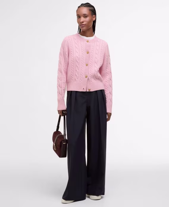 Barbour Kadın Elina Örme Uzun Kollu Hırka