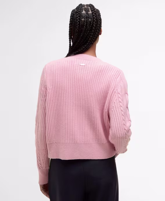 Barbour Kadın Elina Örme Uzun Kollu Hırka