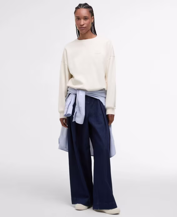 Barbour Kadın Rosie Yuvarlak Yaka Sweatshirt