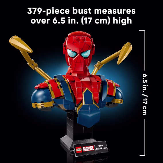 Lego 76326 Iron Örümcek Adam Büstü
