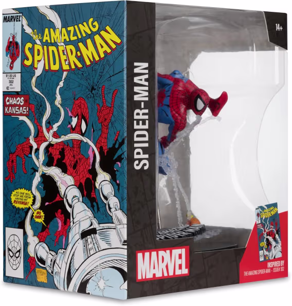 McFarlane Toys Marvel Muhteşem Örümcek Adam #302 1:10 Figür