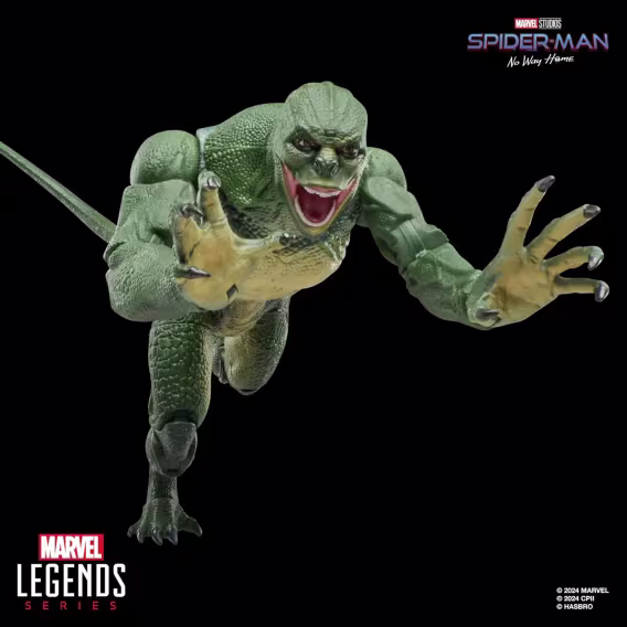 Marvel Legends Örümcek Adam: Eve Dönüş Yok Deluxe Kertenkele Figür