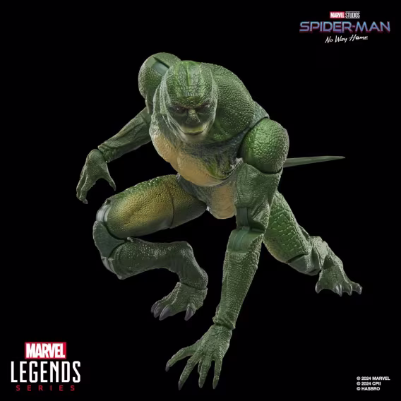 Marvel Legends Örümcek Adam: Eve Dönüş Yok Deluxe Kertenkele Figür