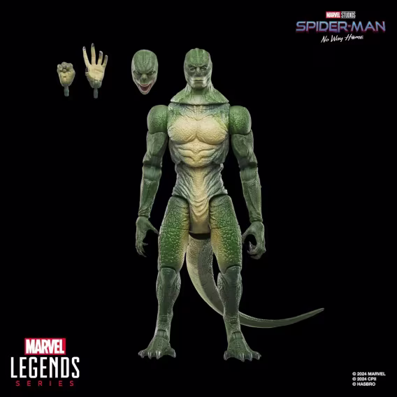Marvel Legends Örümcek Adam: Eve Dönüş Yok Deluxe Kertenkele Figür