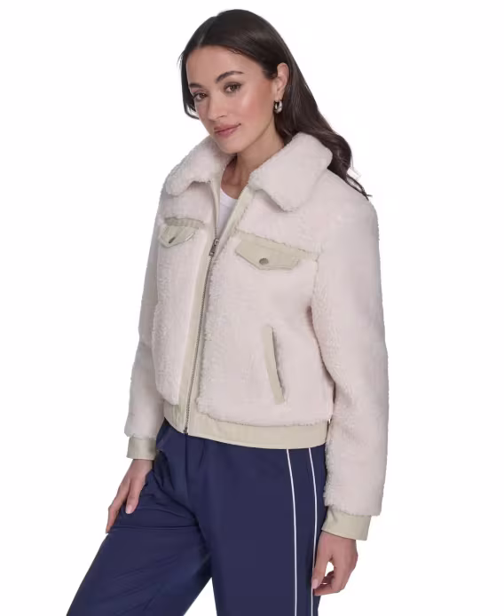 Levi's Kadın Sherpa Fermuarlı Ceket