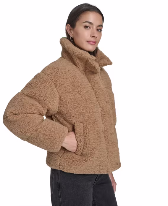 Levi's Kadın Regular Sherpa Western Şişme Mont