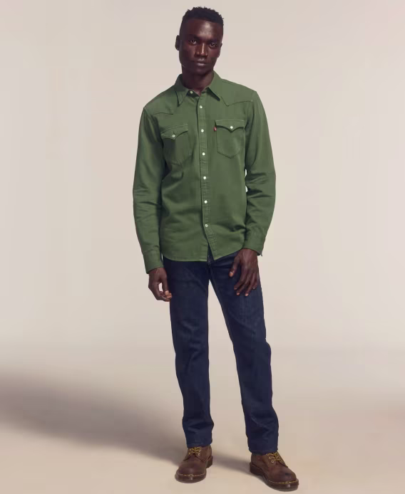 Levi's® Erkek Klasik Standart Kesim Western Gömlek