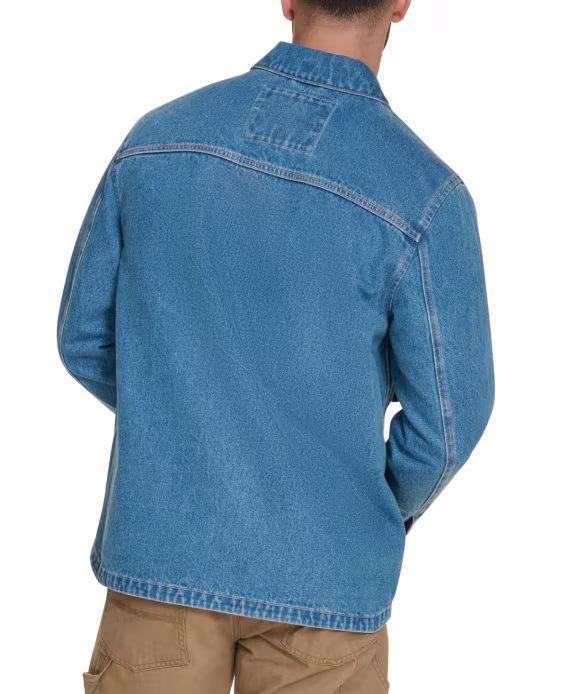 Levi's® Erkek Düz Renk Tam Fermuarlı Ceket