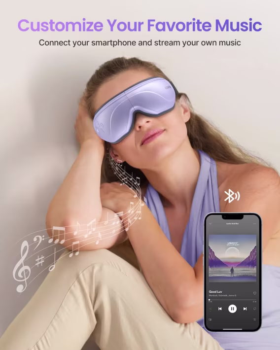 Renpho Isı Destekli Bluetooth Göz Masaj Aleti