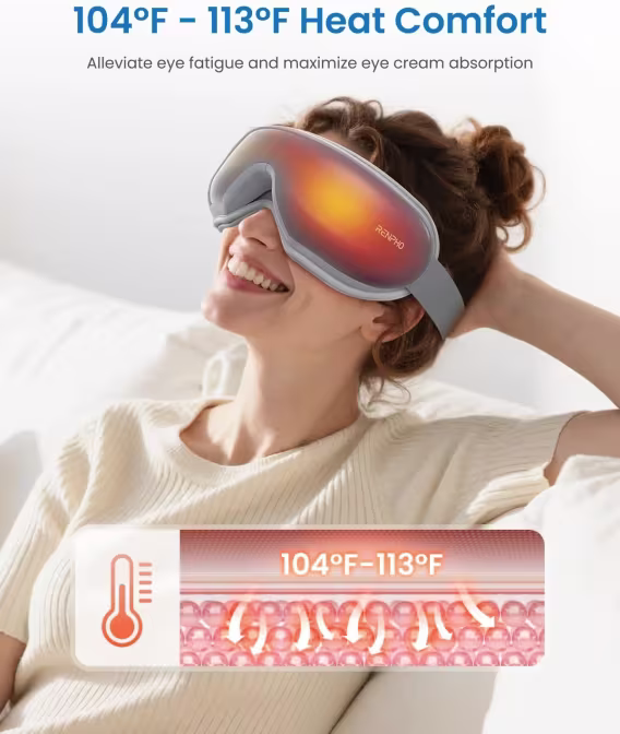 Renpho Isı Destekli Bluetooth Göz Masaj Aleti