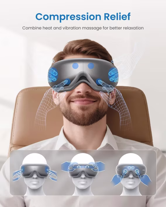 Renpho Isı Destekli Bluetooth Göz Masaj Aleti