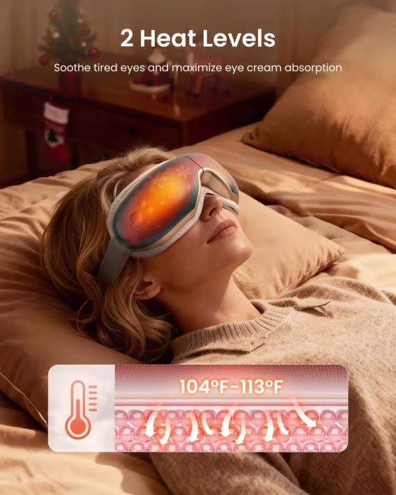 Renpho Isı Destekli Bluetooth Göz Masaj Aleti