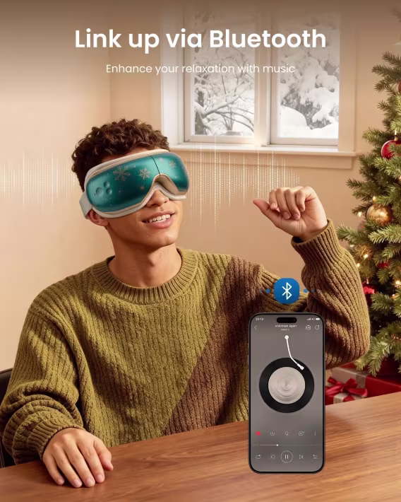 Renpho Isı Destekli Bluetooth Göz Masaj Aleti