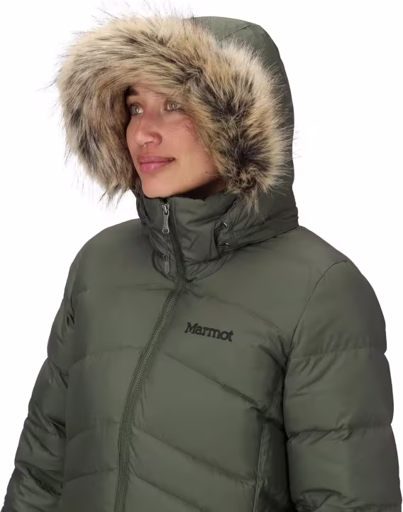MARMOT Kadın Montreal Orta Diz Boyu Şişme Kaban