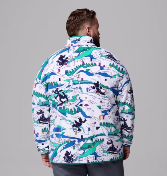 Columbia Erkek CSC x Disney Half Snap Polar  Büyük Beden