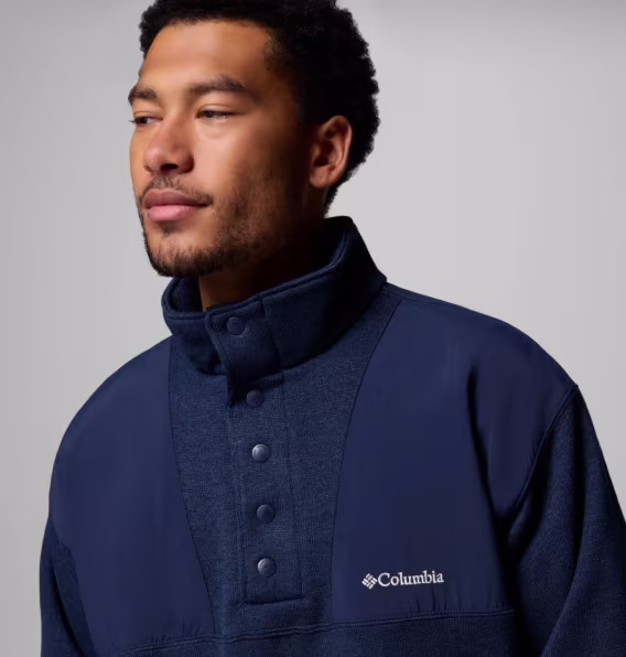Columbia Erkek Sweater Weather™ Relaxed Fit Half Snap Kazak