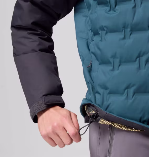 Columbia Erkek Grand Trek™ III Kaz Tüyü Kapüşonlu Mont  Uzun Boy