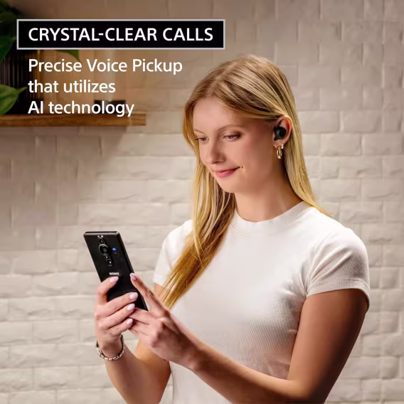 Sony WFC710N Truly Kablosuz Gürültü Engelleme Özellikli Kulaklık - Siyah