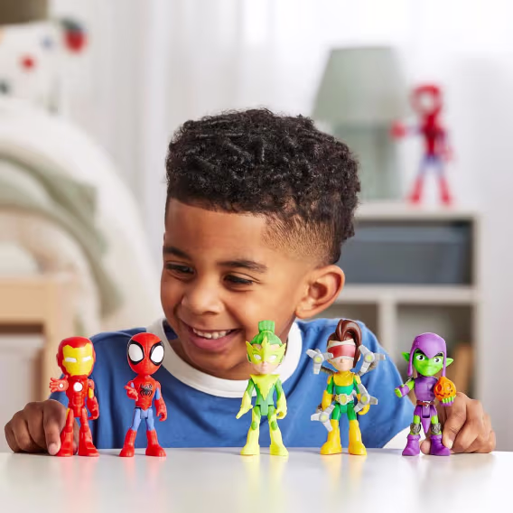 Hasbro Marvel Örümcek Adam ve Muhteşem Arkadaşları 5 Aksiyon Figürü
