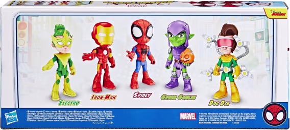 Hasbro Marvel Örümcek Adam ve Muhteşem Arkadaşları 5 Aksiyon Figürü