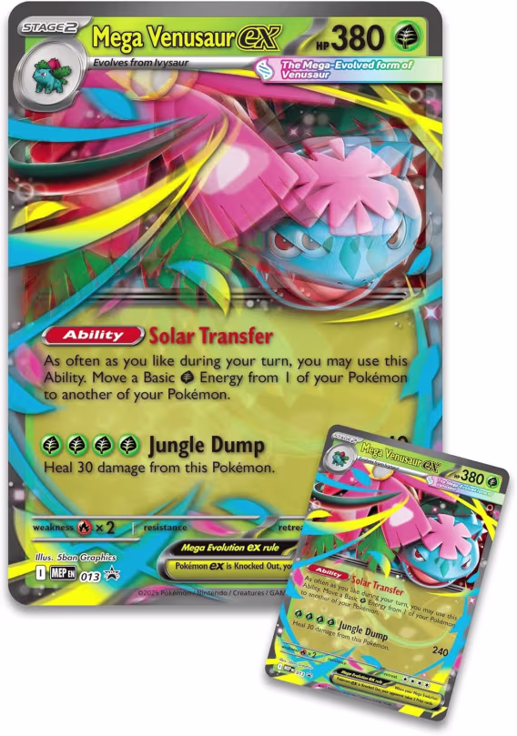 Pokemon TCG: Mega Venusaur ex Premium Koleksiyon Kutusu