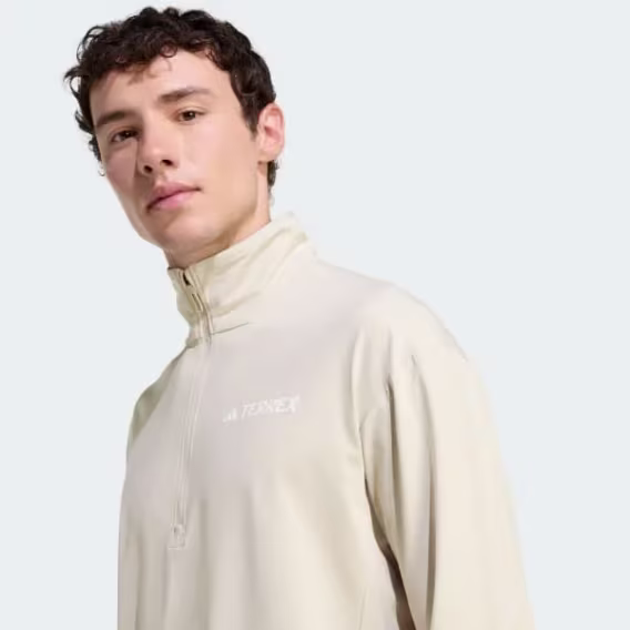 Adidas Erkek Terrex Multi CLIMAWARM Yarım Fermuarlı Tech Fleece Ceket 
